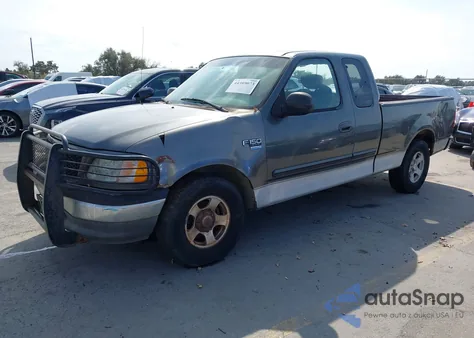 2002 Ford F-150 Lariat/Xl/Xlt из США, поврежденный, VIN 1FTRX17W32NA92097